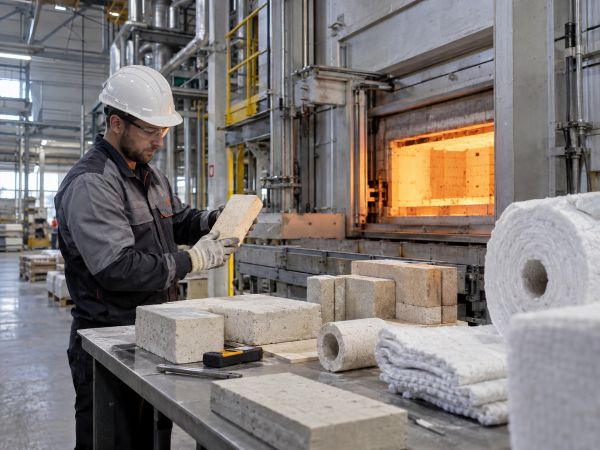 Suministro de materiales refractarios y aislantes térmicos para industria